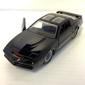 Black toy car replica of KITT from Knight Rider for Jada 30923DP1