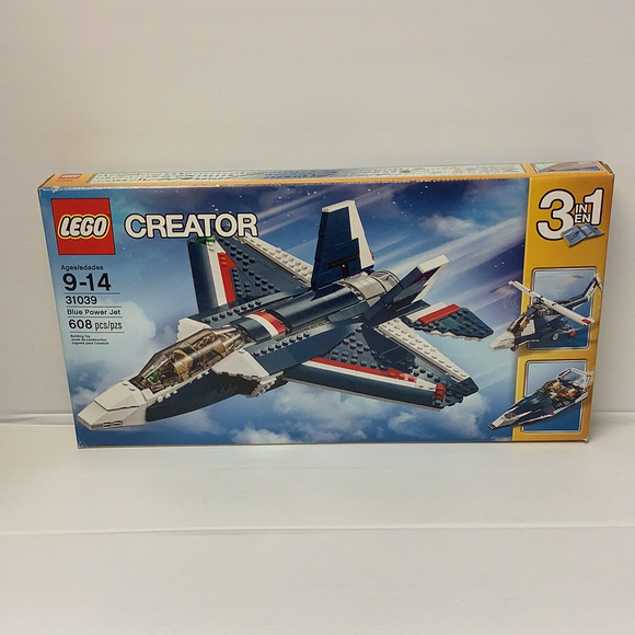 Blue Power Jet | 31039 | LEGO-Lego-[variant_title]-ProTinkerToys
