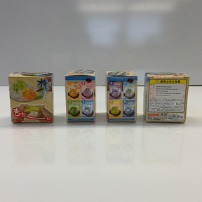 Assortment of gummy animal squishies in various packaging for BC USA 62222
