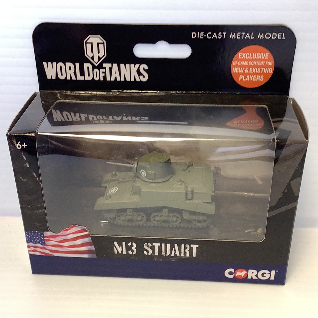 M3 Stuart Army Tank WT91209 Corgi – - Main Image