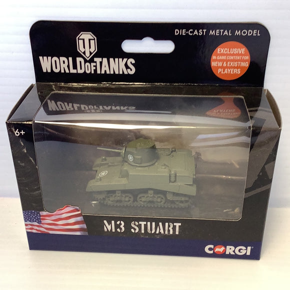 M3 Stuart U.S. Army Tank | WT91209 | Corgi-Corgi-[variant_title]-ProTinkerToys