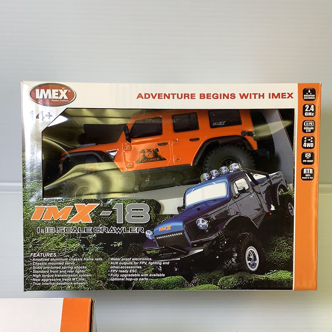 Crawler Oconee | IMX25015 | Brushed | IMX-IMEX-Orange-ProTinkerToys