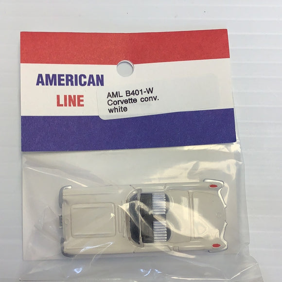 Corvette Conv. | B401 | American Line-American Line-K-B401-W-ProTinkerToys