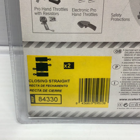 Closing Straight Track (X2) | 84330 | SCX-SCX-[variant_title]-ProTinkerToys
