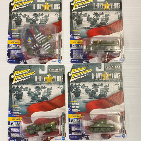 Greatest Generation D-Day 75 years | JLML002 | Johnning Lightning Die Cast-Round2 Returns-[variant_title]-ProTinkerToys