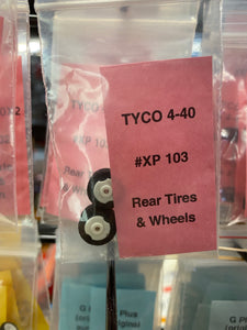 Rear Tires & Wheels | XP 103  | Tyco-American Line-K-[variant_title]-ProTinkerToys
