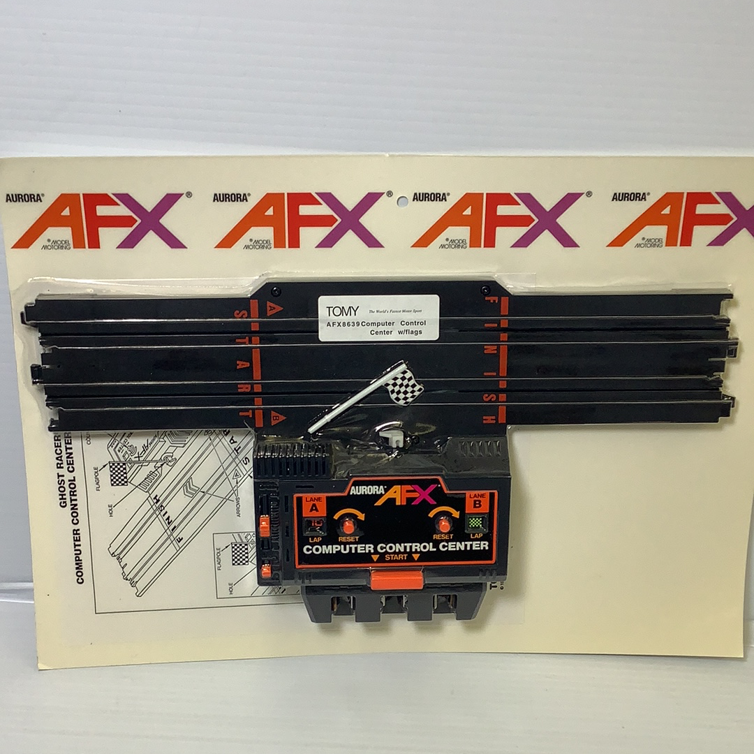 Computer Control Center w/ Flag | 8639 | Aurora Tomy AFX Vintage Computer Control Center w/ Flag | 8639 | Aurora Tomy AFX Vintage