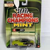 Racing Champions Mint Version A & B | RC009 | Racing Champions Die Cast-Round2 Returns-RC009-A-3-5 | 1971 Plymouth Barracuda Green Lime | Auto world Die Cast-ProTinkerToys
