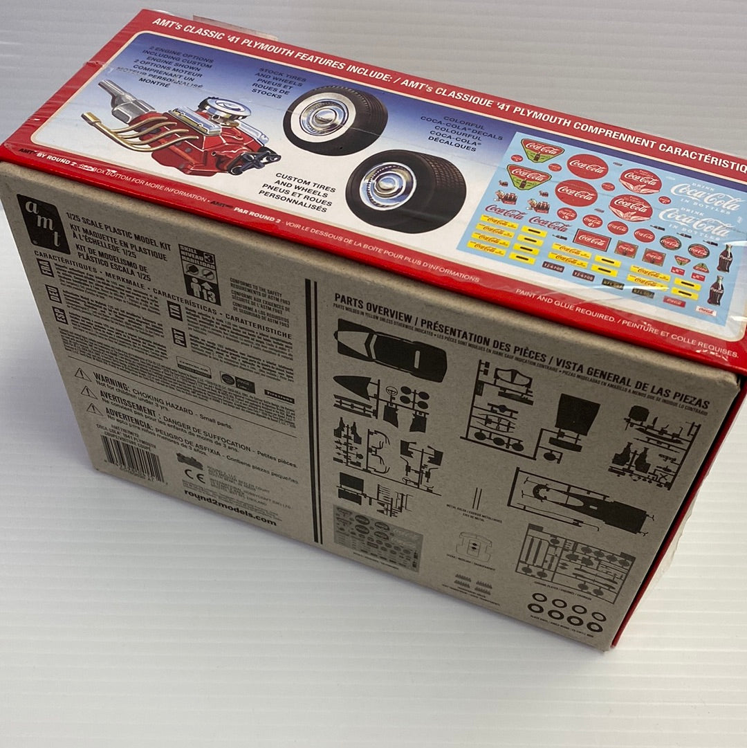 Coca-Cola 1941 Plymouth Coupe | AMT1197 | AMT Models-Round2 Returns-[variant_title]-ProTinkerToys