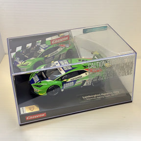 Lamborghini Huracan GT3 race car model in its display box for Carrera 27589