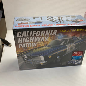Model kit box for 1978 California Highway Patrol Dodge Monaco for MPC Models MPC922, package view, product view 1