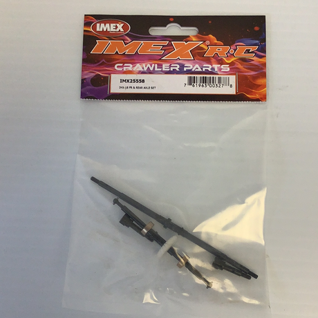 Crawler Parts | IMX(25510-25911) | Imex R.C.-IMEX-IMX-18 FR & Rear Axle Set | 25558 | IMX-ProTinkerToys