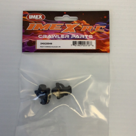 Crawler Parts | IMX(25510-25911) | Imex R.C.-IMEX-Front Steering Knuckles 1PR | 25549 | IMEX-ProTinkerToys