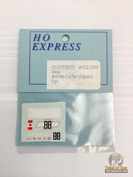 Slot Car Decal Sticker Pack | 2080-2089 | HO Express-American Line-K-Decal #88 Canada Flag Carters-ProTinkerToys