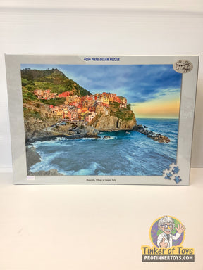 Colorful Italian village by the sea, 4000 piece jigsaw puzzle for Tomax TOM400-040