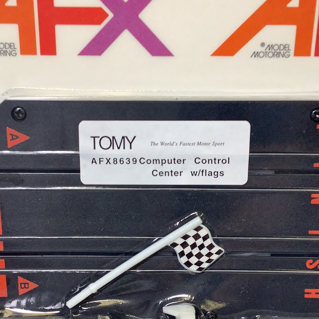 Computer Control Center w/ Flag | 8639 | Aurora Tomy AFX Vintage Computer Control Center w/ Flag | 8639 | Aurora Tomy AFX Vintage