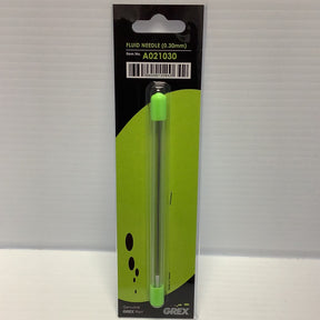 Sterile fluid needle, 0.30mm, packaged for medical use for Grex A021030