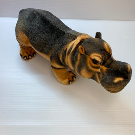 15" Hippo ( Brown) | HP38D | Real Planet-Real Planet-[variant_title]-ProTinkerToys