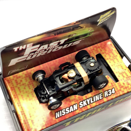 F&F X Traction Slot Cars Fast and Furious Nissan Skyline | 39503 | Johnny Lightning-Auto World-[variant_title]-ProTinkerToys