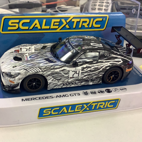 Mercedes AMG GT3 - Monza 2019 - RAM Racing| C4162 |  Scalextric-Scalextric-[variant_title]-ProTinkerToys