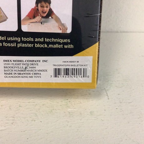 Triceratops Archeology Skeleton Set | IMX49016 | IMEX Model Company-IMEX-[variant_title]-ProTinkerToys