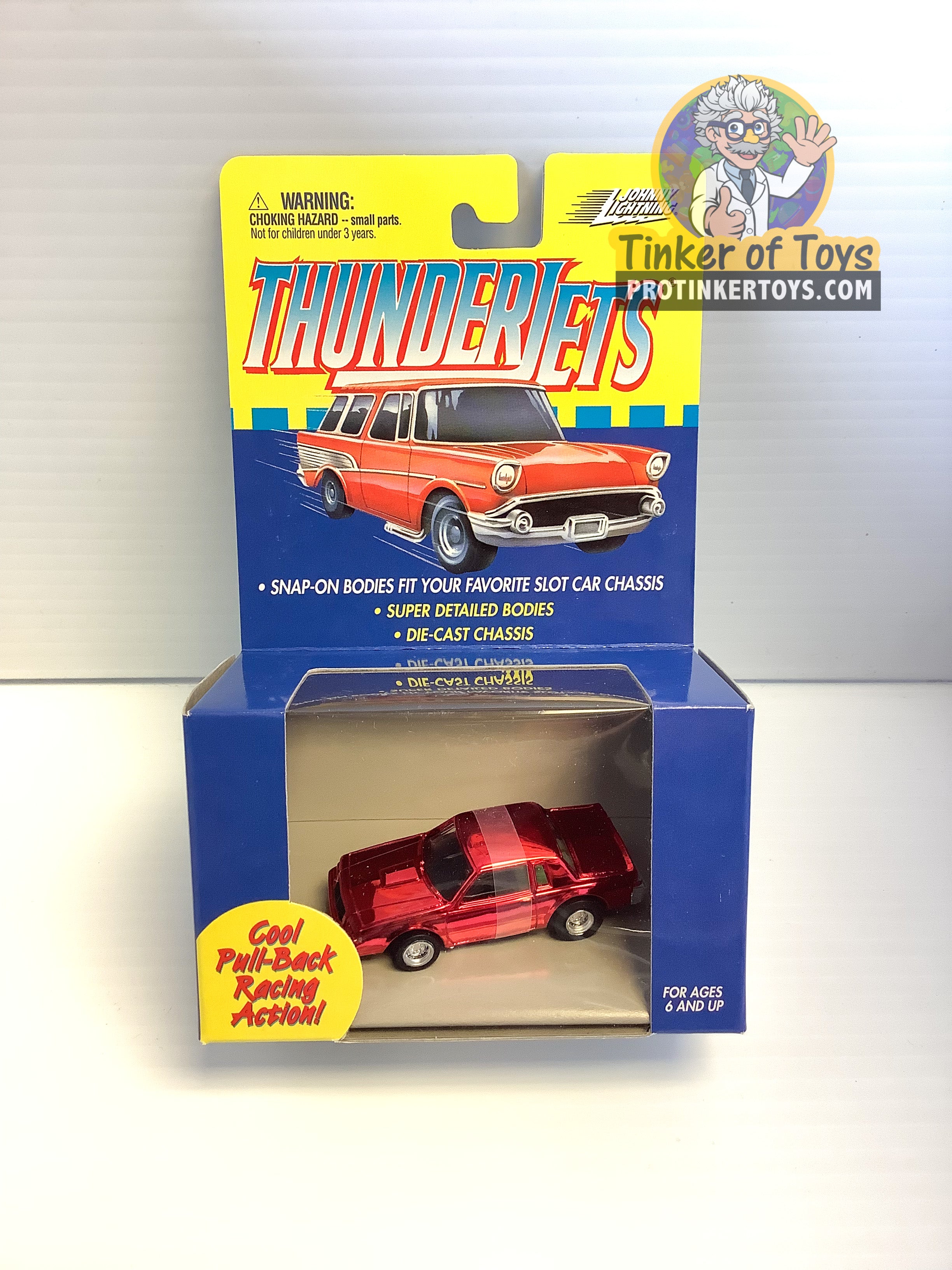 JUMPSTART J. WARD イェ・レフト・ターン・イン Pull Back Thunderjets | 39302 | Johnny Lightning – ProTinkerToys.com