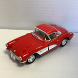 1957 Chevrolet Corvette | 5316D | Kinsmart-Toy Wonders-Red-ProTinkerToys