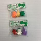 Combo Mix Japanese Eraser | 38398 | BC USA-BC USA-Vegetables eraser-ProTinkerToys