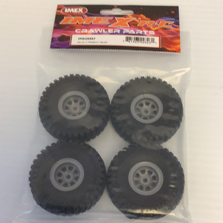 Crawler Parts | IMX(25510-25911) | Imex R.C.-IMEX-IMX-18 1.0 TFinder AT Tire Set | 25557-ProTinkerToys