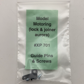 Model train guide pins and screws kit, part number XP 701 for Model Motoring (Lock and Joiner Aurora)