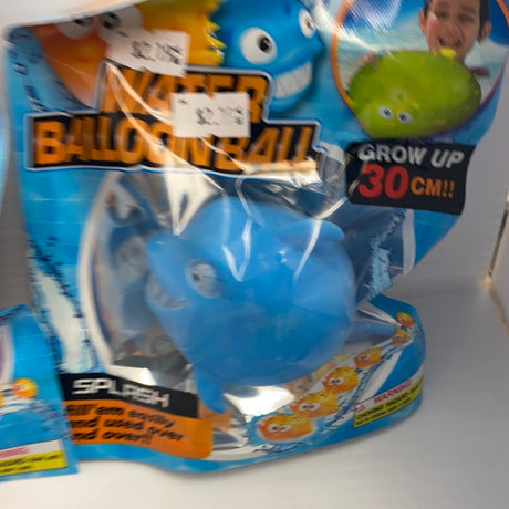 Blue and green inflatable water balloon toy for play for BVP 88621