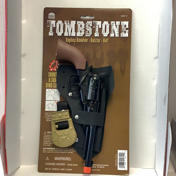 Tombstone Revolver & Holster | 4712 | Parris Toys-Parris Toys-[variant_title]-ProTinkerToys