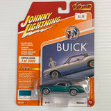 Assortment of  Johnny Lightning Classic Cold Collection | A | JLCG021 | Johnny Lightning-Round2 Returns-JLCG021-A-1-4 | 1971 Buick Riviera Green | Johnny LIghning Die Cast-ProTinkerToys