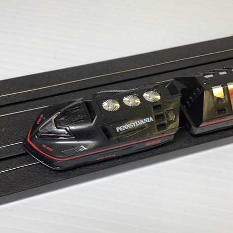 1989 Tyco 440-X2 Pennsylvania Turbo Train HO Slot Car | B275|  Tyco 440-X2-Tyco-K-[variant_title]-ProTinkerToys