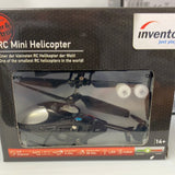 RC Mini Helicopter 2.4 GHZ  | 50008 | Invento-Invento-Helicopter | Black-ProTinkerToys