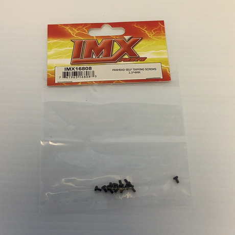 Ninja/Shogun/Katana Parts | IMX | Imex R.C.-IMEX-Pan Head Self tapping Screws 2.3*4MM | 16808 | IMEX-ProTinkerToys