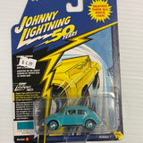 Johnny Lightning 50 Years  | JLCG018 | Johnny Lightning-Round2 Returns-JLCG018-B-1-1 | 1966 Vokswagen Beetle Blue | Johnny Lightning Die Cast-ProTinkerToys