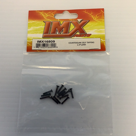 Ninja/Shogun/Katana Parts | IMX | Imex R.C.-IMEX-Countersunk Self Tapping 2.3*12MM-ProTinkerToys