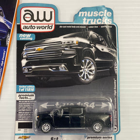 Die-cast model of a Chevrolet Silverado truck for AW Die Cast AW64252