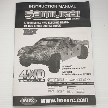 Samurai Parts List-ProTinkerToys.com-[variant_title]-ProTinkerToys