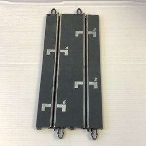 Black straight curtain track with numbered mounting points for curtain rods for SCX B02000X200(3456)