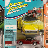 Muscle Cars USA Assotment | JLMC022  | Defectives Johnnny Lighting-Round2 Returns-JLMC022-A-1-5 | 1968 Pontiac Firebird Solar Red | Johnny Lighning Die Cast-ProTinkerToys