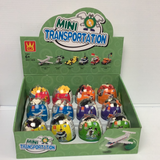 Capsule Mini Transportation BLK(12 case pack)| WAG65016 | IMEX Model Company-IMEX-[variant_title]-ProTinkerToys