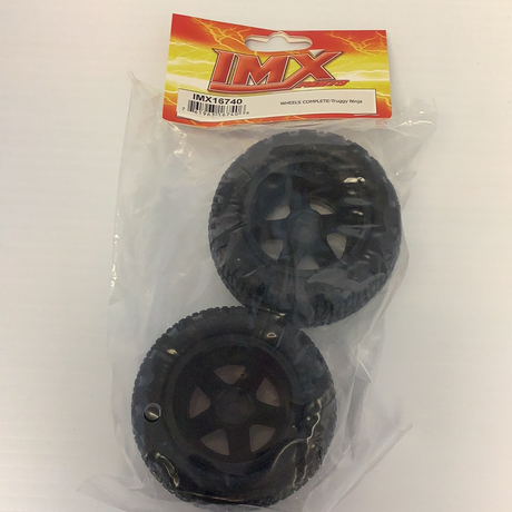 Ninja/Shogun/Katana Parts | IMX | Imex R.C.-IMEX-Wheels Complete-Truggy Ninja-ProTinkerToys