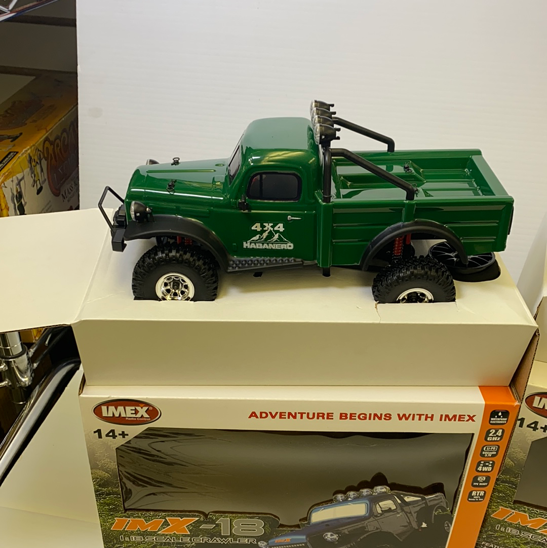 Crawler Habanero | IMX25010 | Brushed | IMX-IMEX-Green-ProTinkerToys