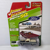 Johnny Lightning 50 years Classic Collection  | JLCG019 | Johnny Lightning Die Cast-Round2 Returns-JLCG019-B-1-1 | 1965 Ford Ranchero Green | Johnny Lightning-ProTinkerToys