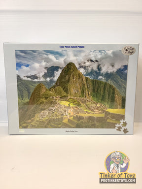 Machu Picchu, Peru 4000 piece jigsaw puzzle featuring ancient ruins in the mountains for Tomax TOM400-038