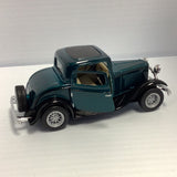 1932 Ford 3-Window Coupe | 5332D | Kinsmart-Toy Wonders-Teal-ProTinkerToys
