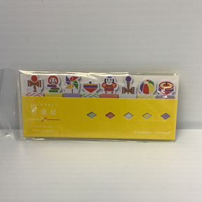 Assortment of Japanese themed sticky notes with various designs for BC USA 39567