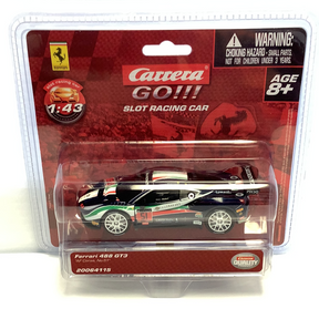 Slot car of a Ferrari 488 GT3 race car for Carrera Go 20064115